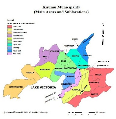 Kisumu Map