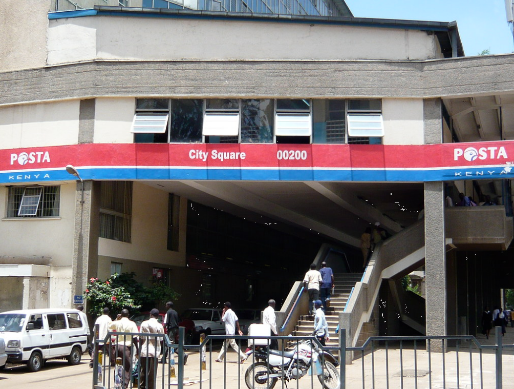 Nairobi GPO Posta House building Kenyatta Avenue postal code 00100