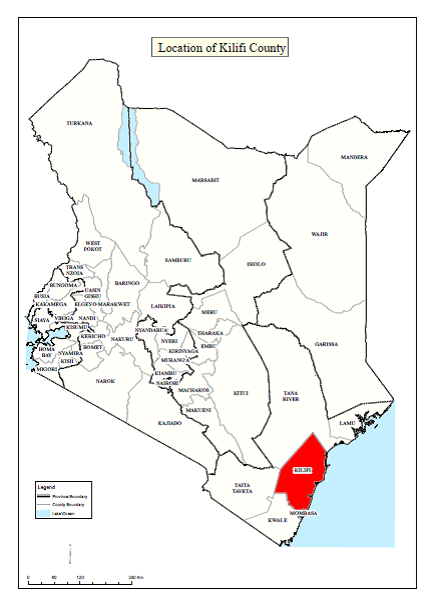 Kilifi Map Location